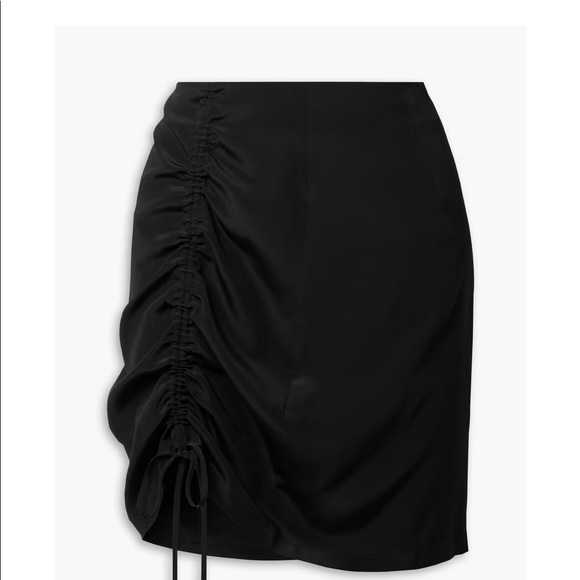 Envelope 1976 View ruched silk mini skirt Fr 38 equiv US 6 - Picture 4 of 7